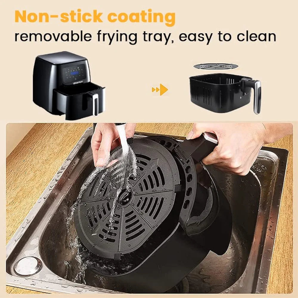 Friteuse Air Fryer Sans Huile Électrique 8l SONASHI SAF-800