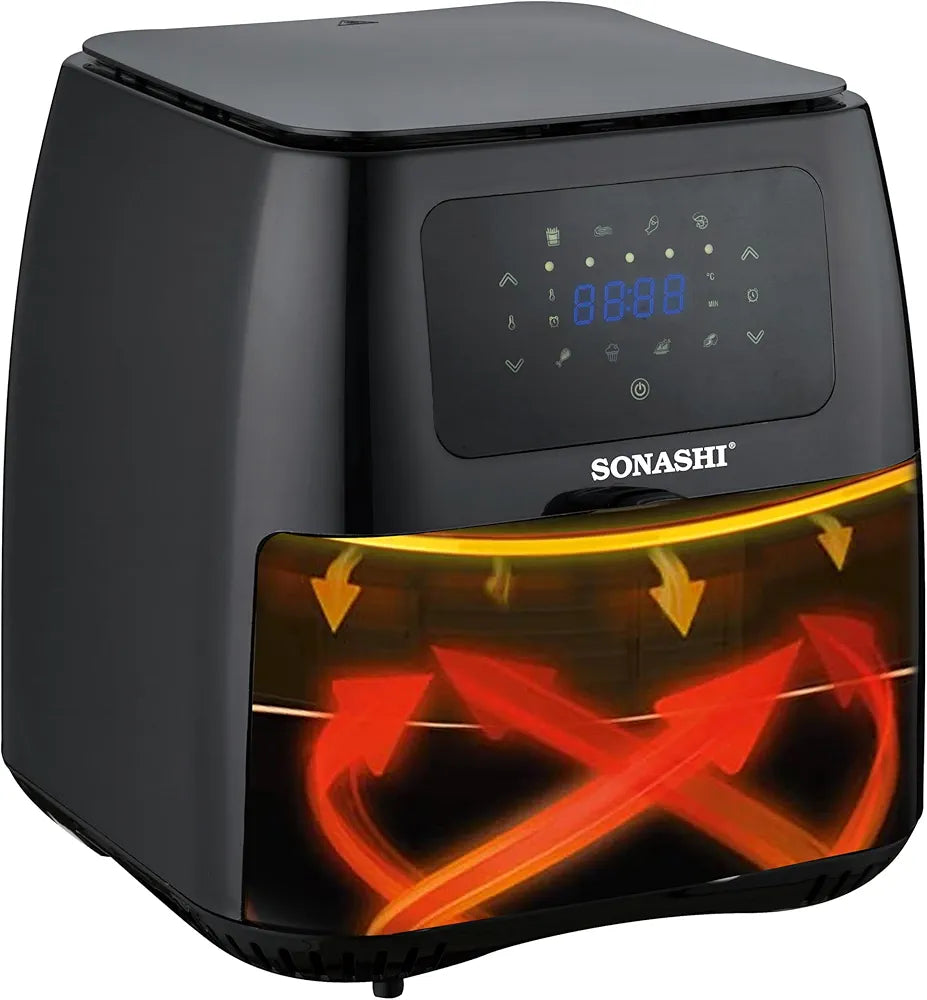 Friteuse Air Fryer Sans Huile Électrique 8l SONASHI SAF-800