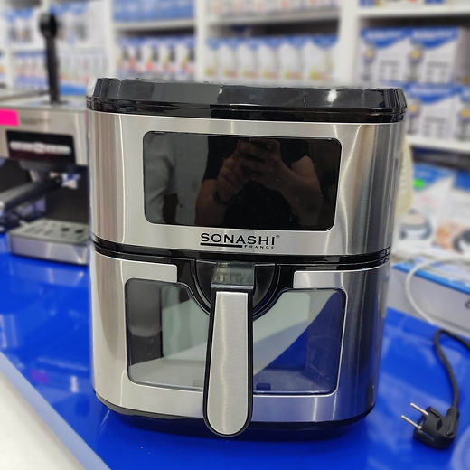 Friteuse Air Fryer sans huile 9.2L 2000W Sonashi SAF-920 (SLM)