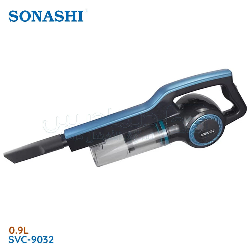 Aspirateur balai à main sonashi 0,9 L 600 W SVC-9032 Bleu (SID)