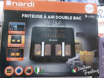Friteuse Air Fryer NARDI DOUBLE BAC 9L NAF900DTN