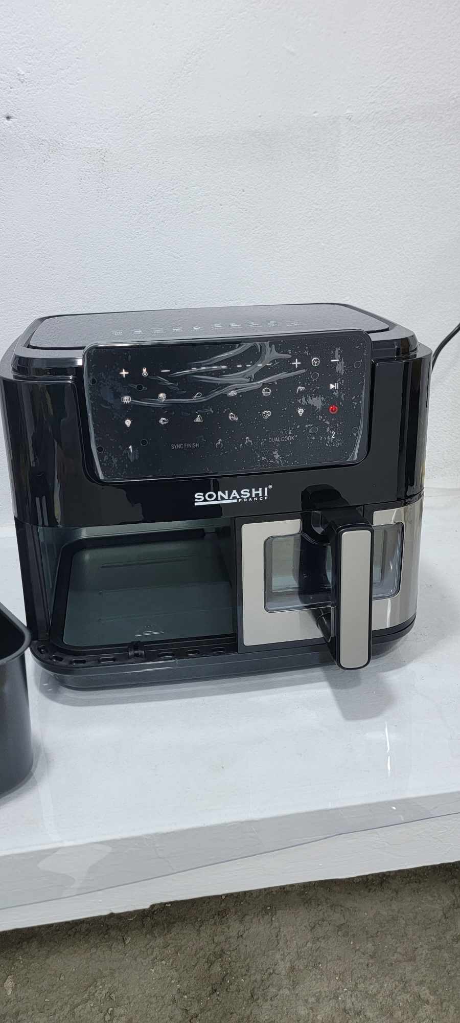 Friteuse Air Fryer SONASHI 10L DOUBLE BACS 2600W SAF-105 (YSM)