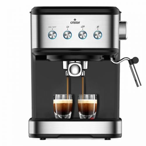 Machine à Café CRISTOR – à bras / Capsule 20 Bars 1100W CMD100NS (YSM)