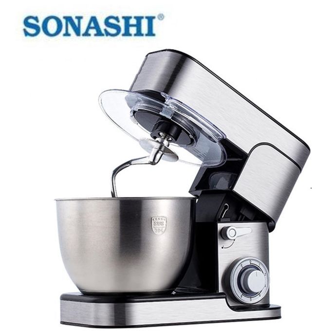 Pétrin Multifonctions Inox 1500W -07L Sonashi | SMX-154 [MSA]