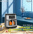 Friteuse Air Fryer sans huile 9.2L 2000W Sonashi SAF-920 (SID)