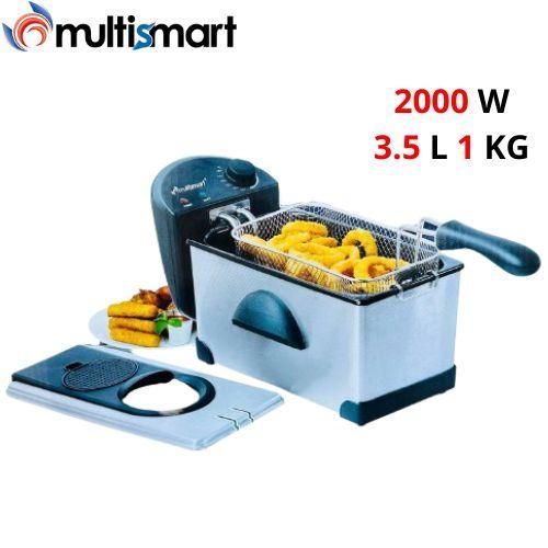 FRITEUSE MULTISMART A L HUILE 3.5L 3 BAC INOX MS-FR1103