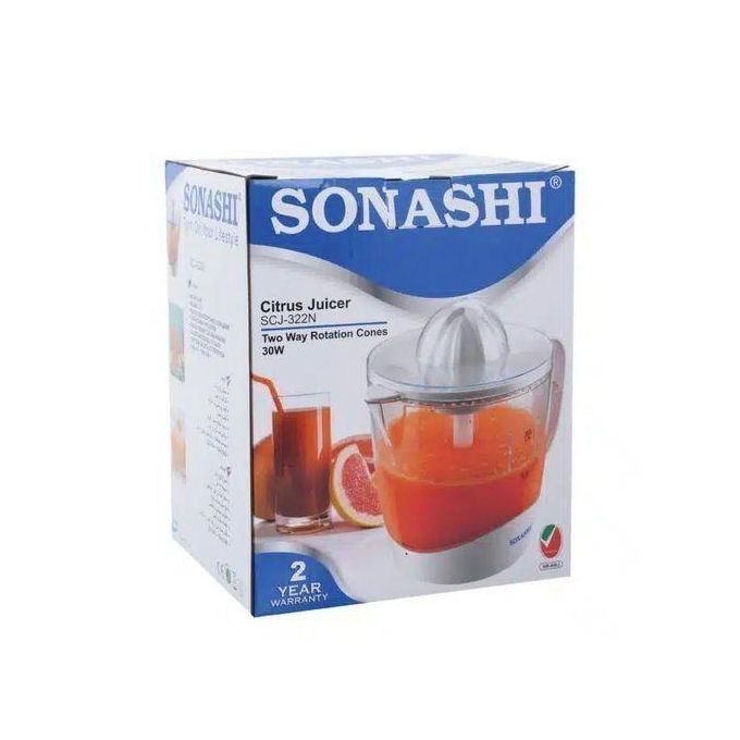 Presse Agrumes SONASHI 1L 30W SCJ-322N1