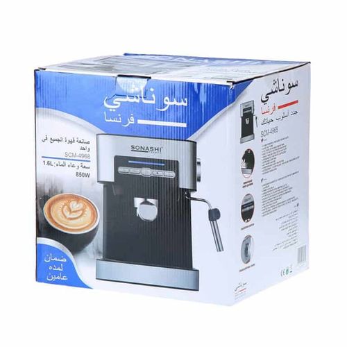 Machine a café sonashi france scm-4968 15 bars (SID)