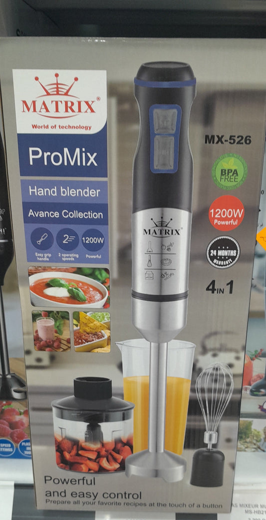 Mixeur MATRIX 4EN1 1200W MX-526