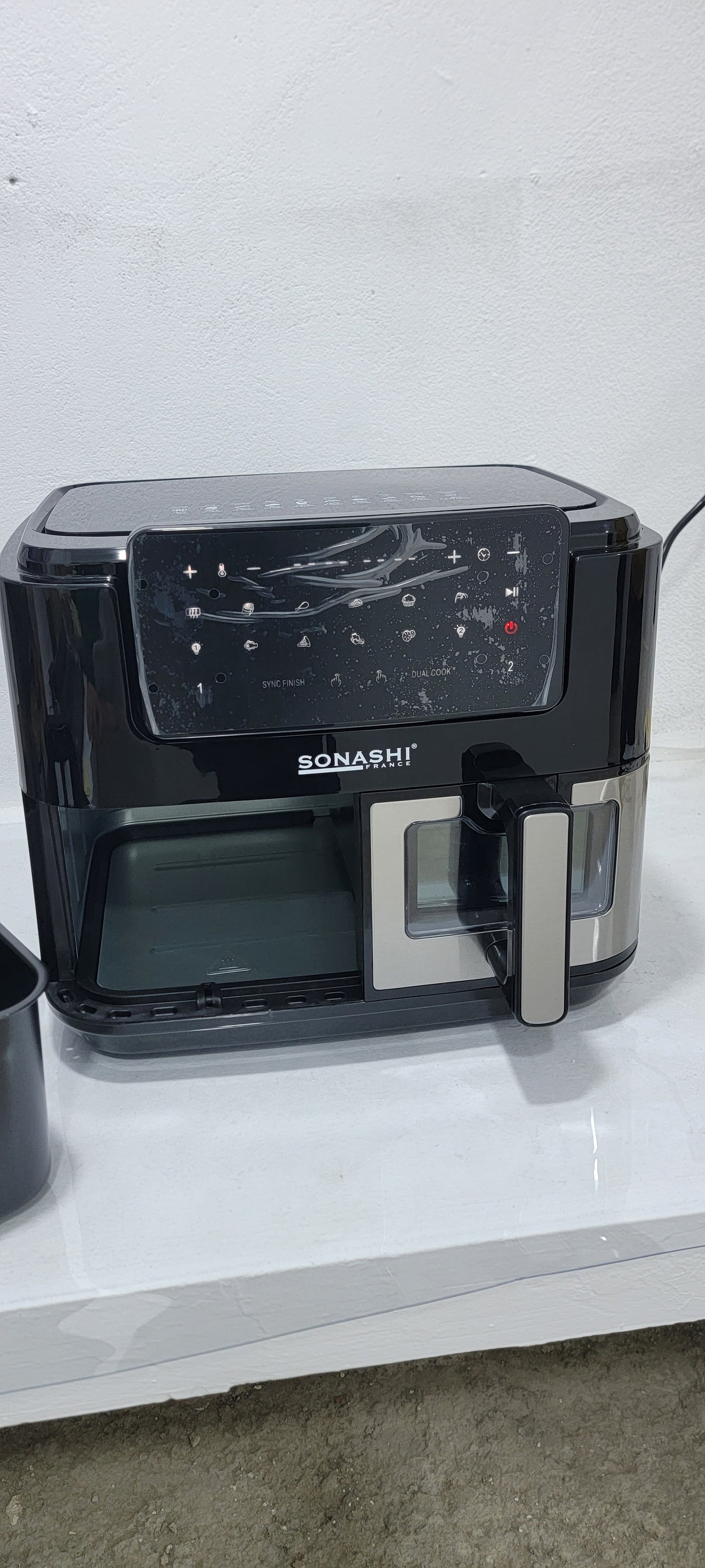 Friteuse Air Fryer SONASHI 10L double bacs SAF-105 (YSM)