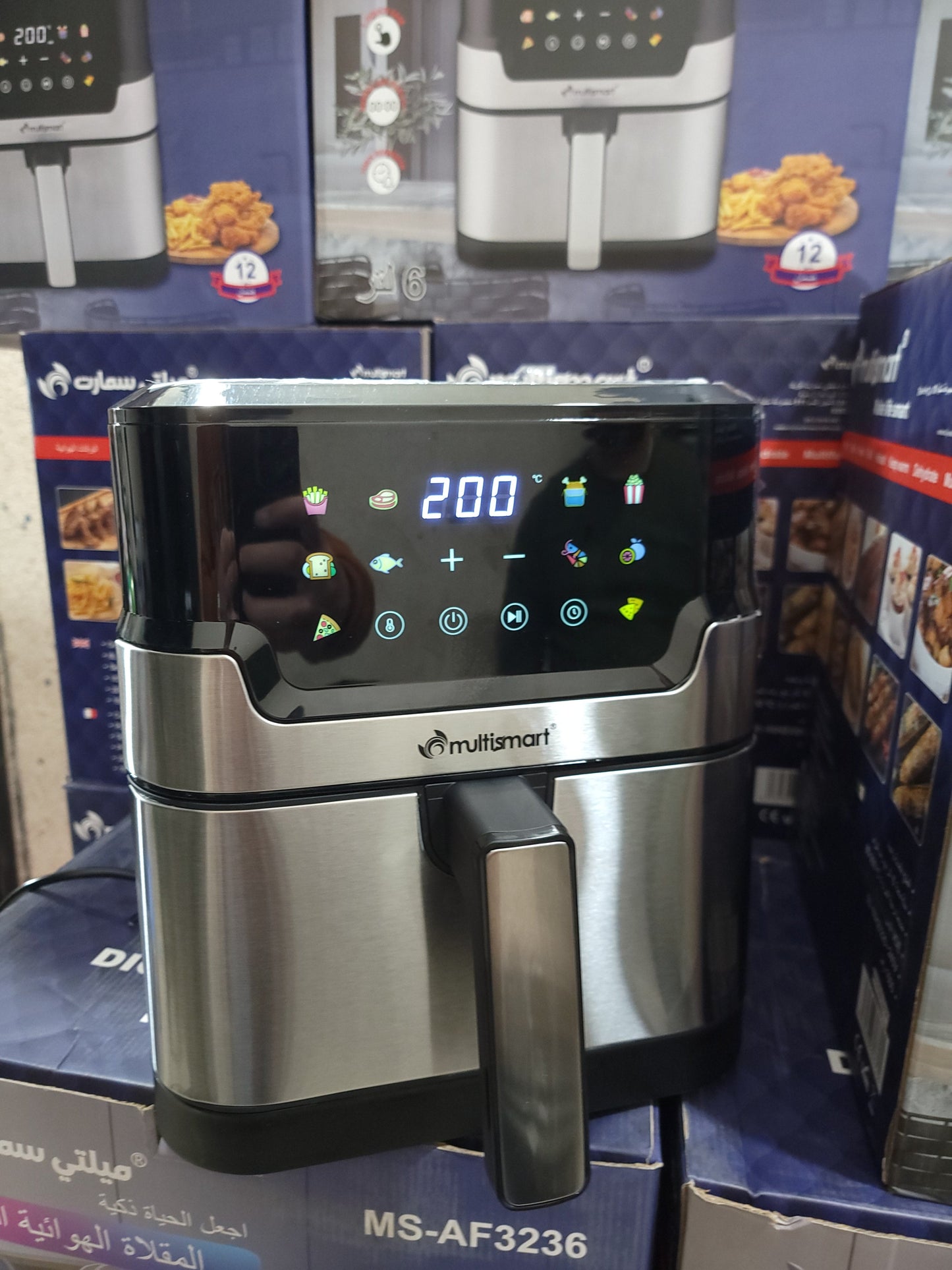 Tik Friteuse Air Fryer MULTISMART 6L 1500W MS-AF3236 (MSA)
