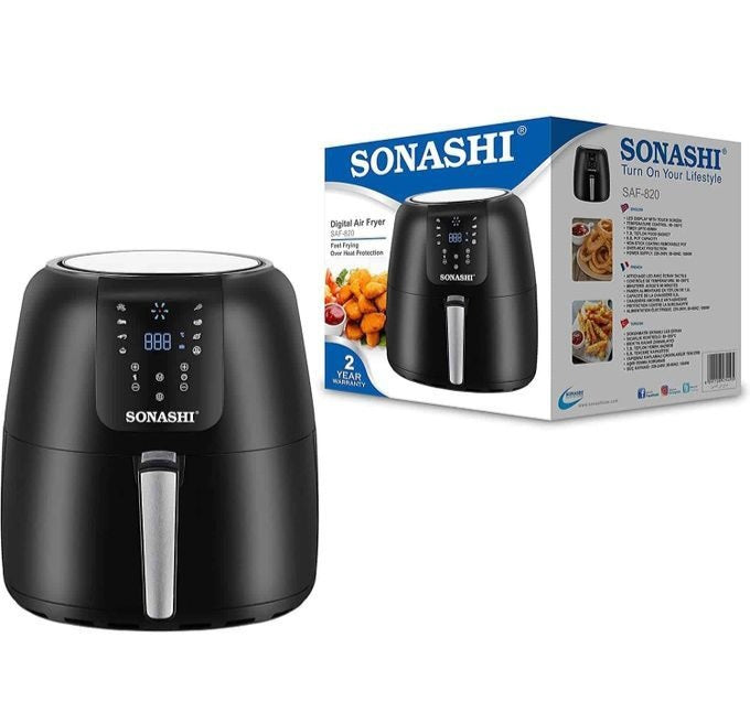 FRITEUSE AIR FRYER SONASHI 1800W 8.2L SAF-820