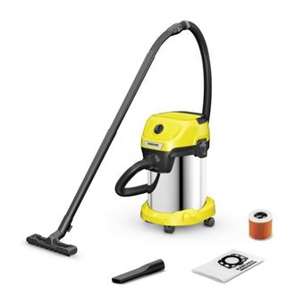 Aspirateur eau et poussière KARCHER WD3 -inox 1000W