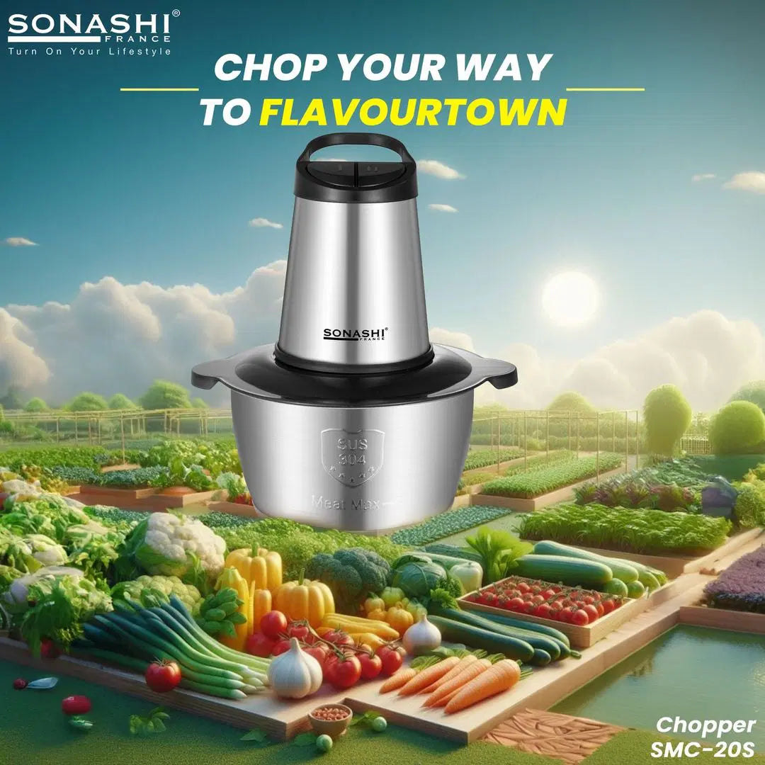 Sonashi Hachoir Électrique 2L 500W SMC-20S
