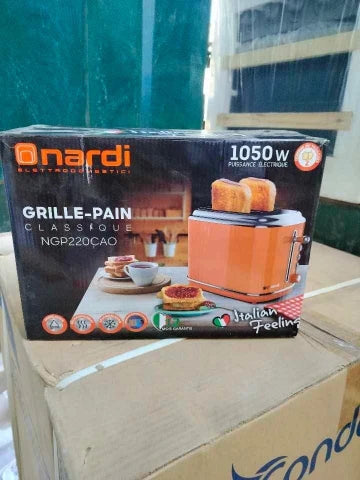 GRILL PAIN NARDI 2 TRANCHE CLASSIQUE 1050W NGP220CA