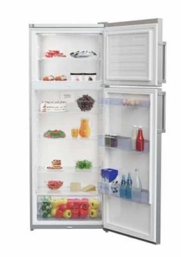 Réfrigérateur BEKO 2 PORTES 510L SILVER POIGNÉES EXTÉRIEURES RDSE510M21S