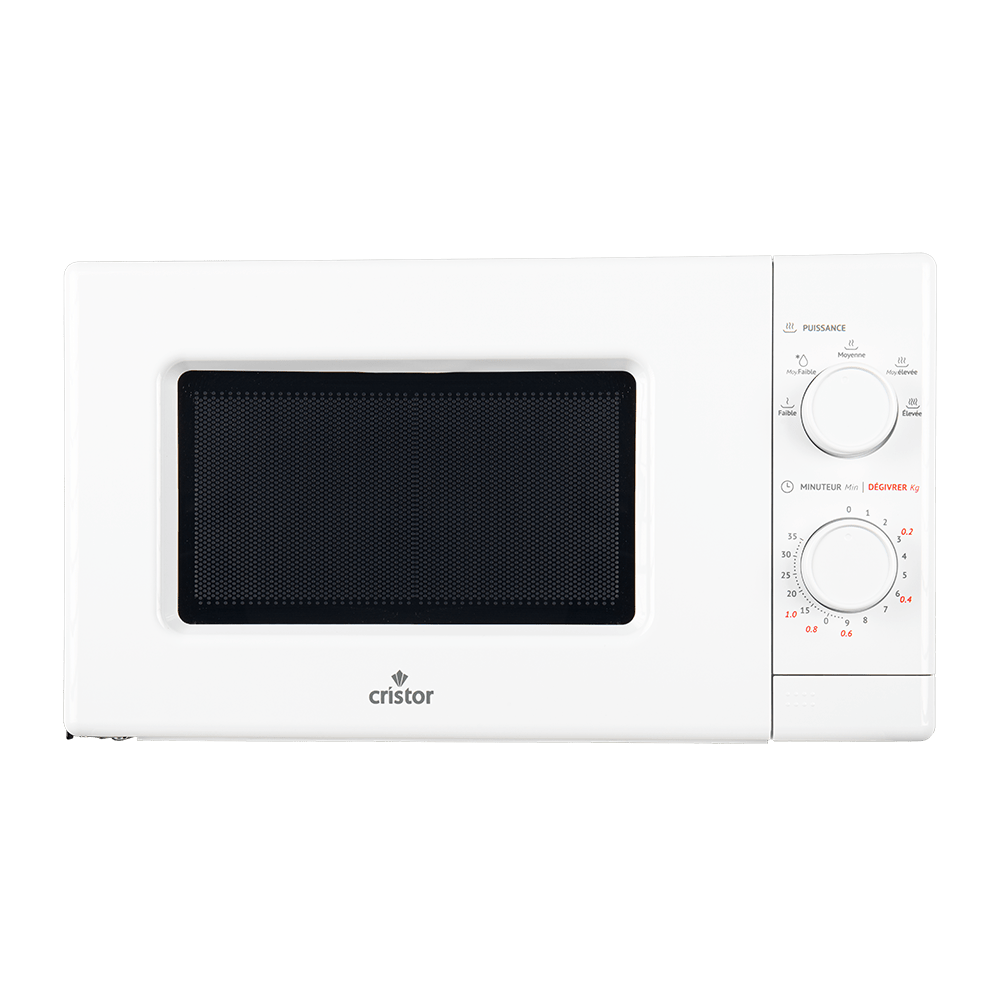 Micro-Ondes CRISTOR 20L blanc MW200W
