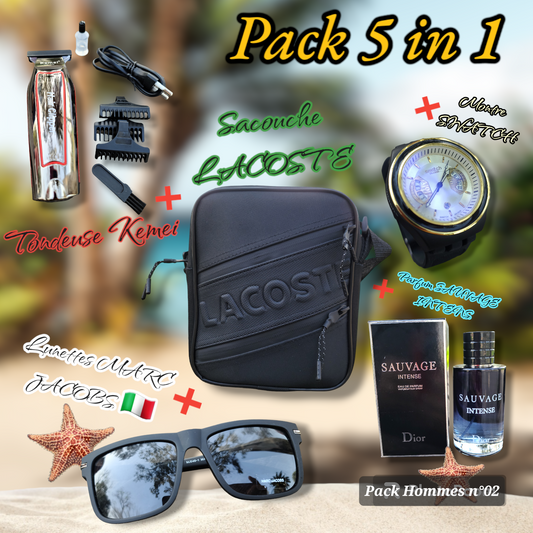 Pack Hommes 5en1 N°02 (MSA)