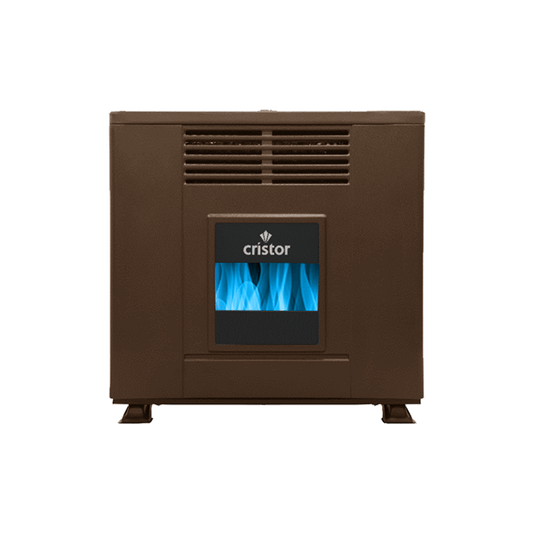 Radiateur à Gaz CRISTOR 12KW MARRON + DÉTECTEUR RGK212M
