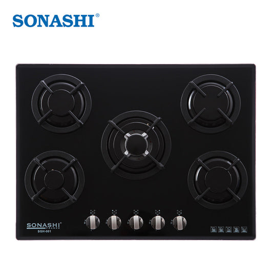 Plaque chauffante A Gaz 5 Feux SONASHI SGH-001
