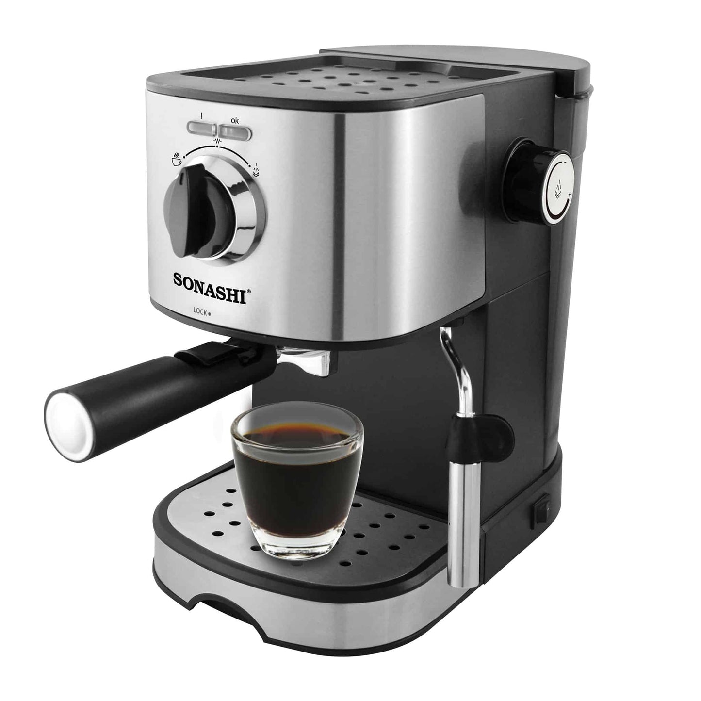 Machine à café SONASHI | SCM-4963 | 850 W | 15 Bar [SID]