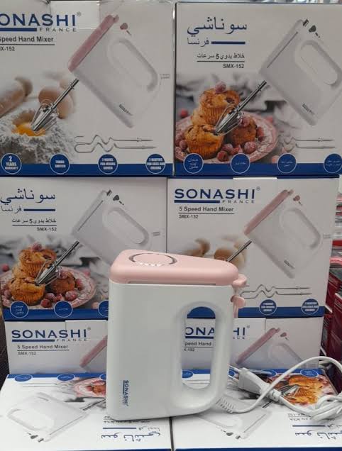 Batteur SONASHI À Main 5 Vitesses 200W SMX-152
