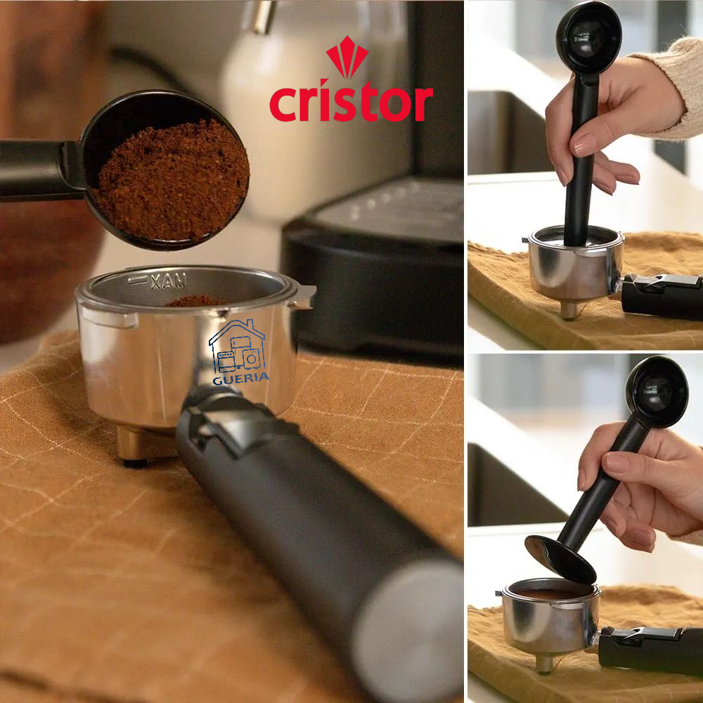 Machine à Café CRISTOR 2 Bras (Capsule/Poudre) + Cappuccino 20 Bars 1100W CMD110NS {YSM}
