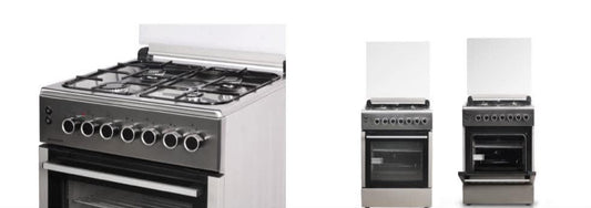 Cuisinière ARCODYM KUMTEL 60 CM 4 FEUX VINT INOX CI60GG4FTN
