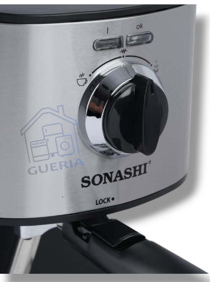 Machine à café SONASHI | SCM-4963 | 850 W | 15 Bar {YSM}